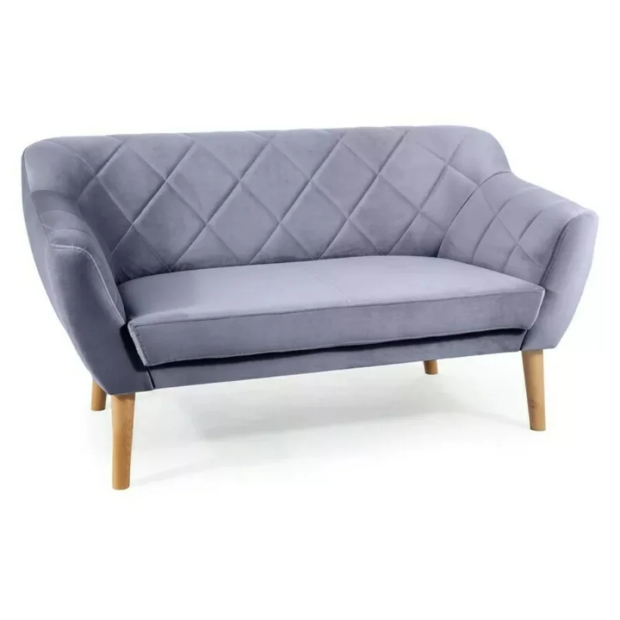 Sofa Karo 2 Velvet gray order